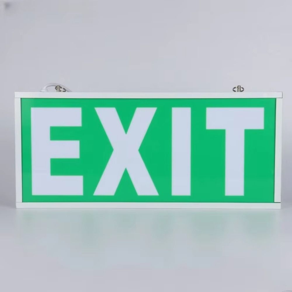 Emergency Exit Sign - 110-240 فولت التجارية LED علامة الطوارئ