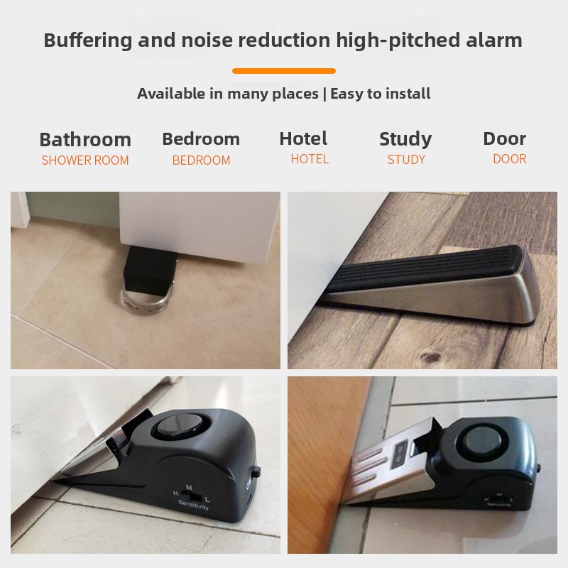 سدادة باب منزلية أنثى، جهاز مض - مراجعة Door Stop Alarm وسعره