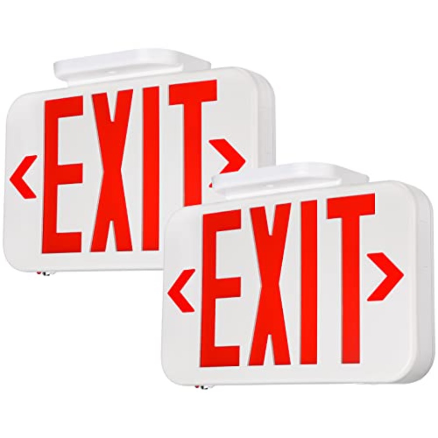 لافتة خروج LED، إضاءة خروج للط - مراجعة Emergency Exit Sign وسعره