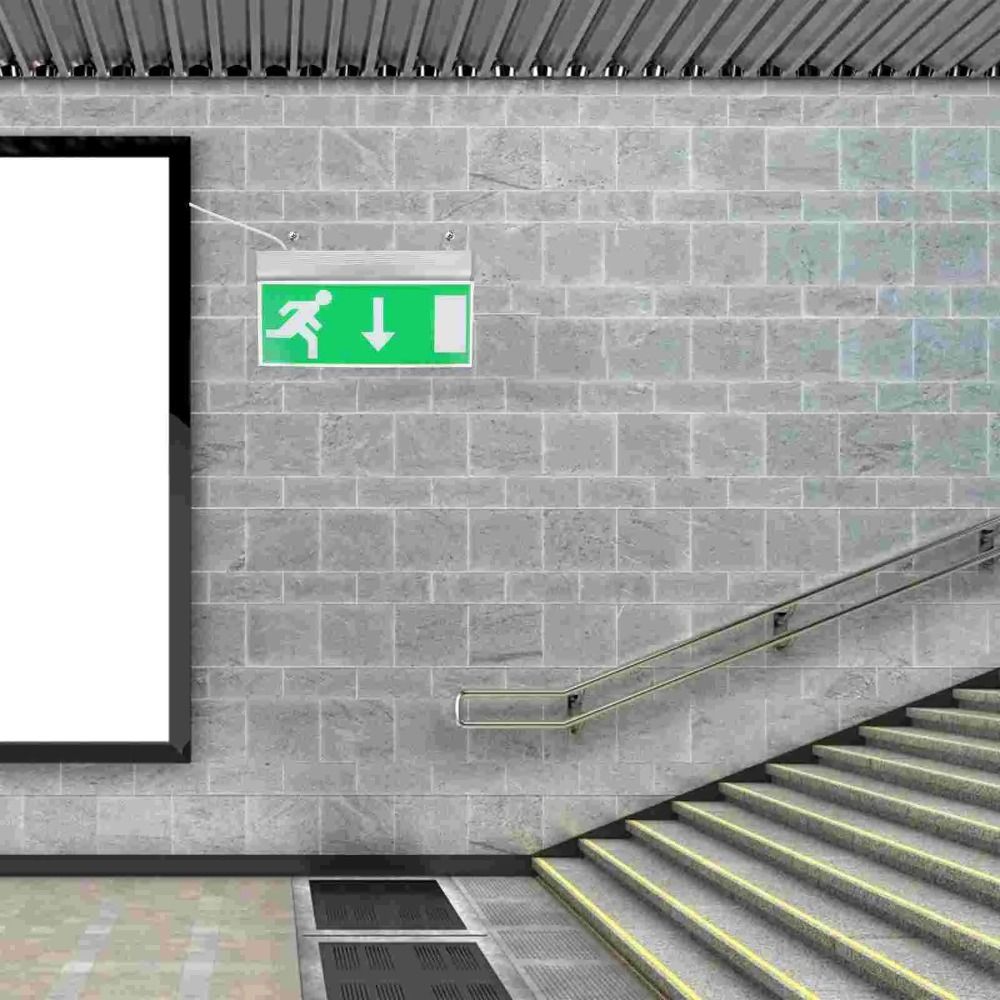 110-240 فولت التجارية LED علام - مراجعة Emergency Exit Sign وسعره