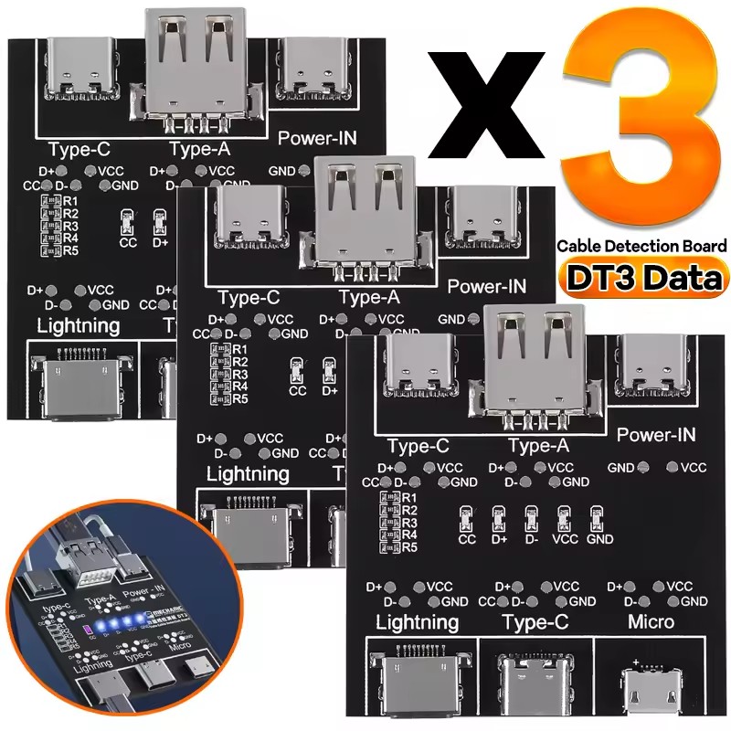 DT3 لوحة كشف كابل البيانات نوع - مراجعة Co Detector Plug وسعره